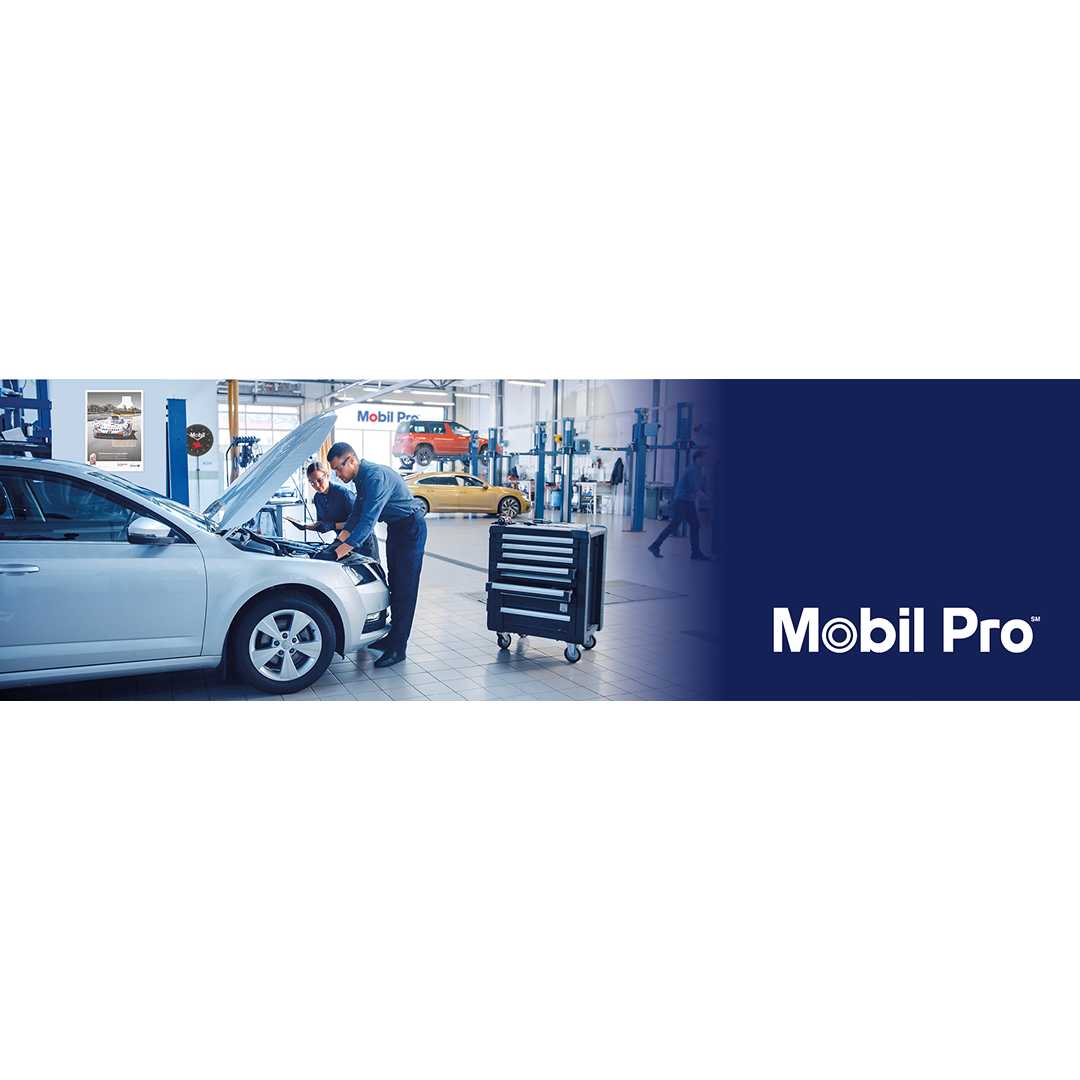 Mobil Pro Level Up - Logo right